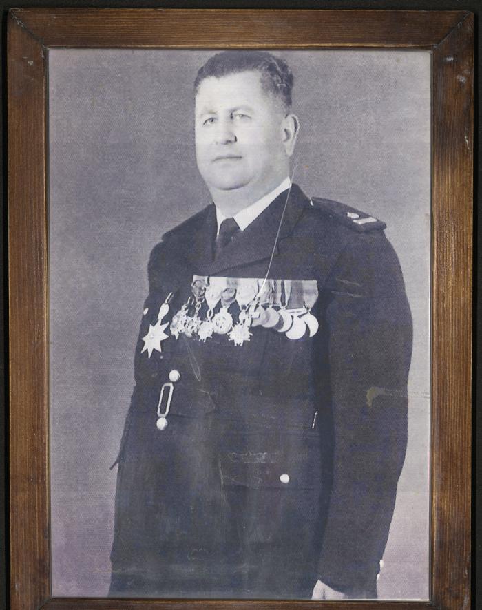 A Studio Portrait of Saadeh al-Jallad