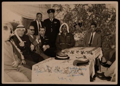 Saadeh al-Jallad During a Celebration of al-Bireh Mayor, 1961 