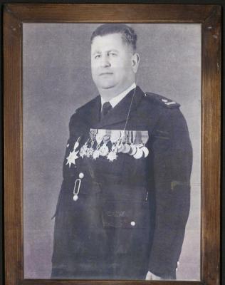 A Studio Portrait of Saadeh al-Jallad
