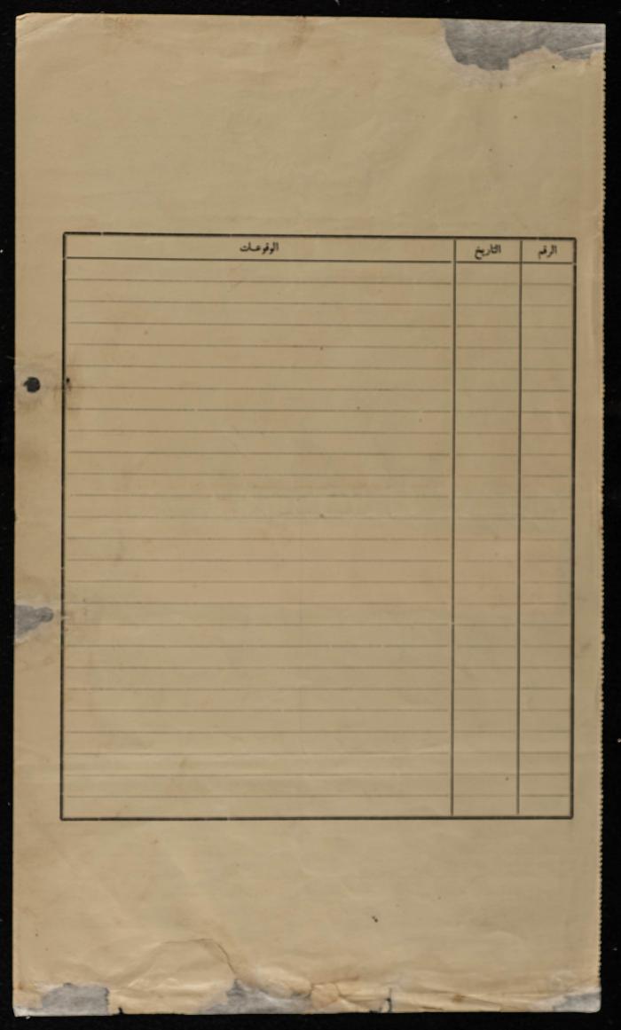Land Title Deed No. 76 Owned by Thiab Mahmoud Zaid