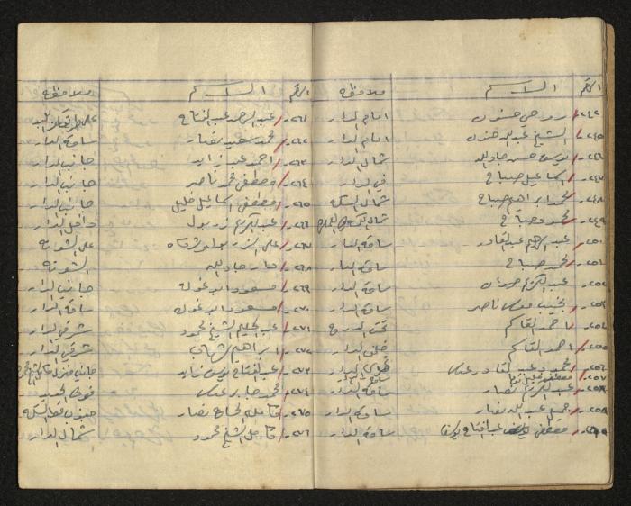The Ya'bad Village Mukhtar's Notebook