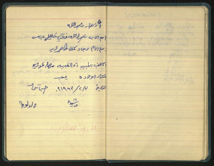 The Ya'bad Village Mukhtar's Notebook