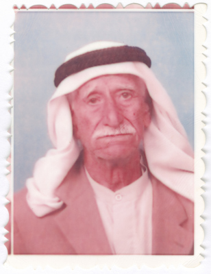 Issa ʿubayd in the Traditional Palestinian Costume 
