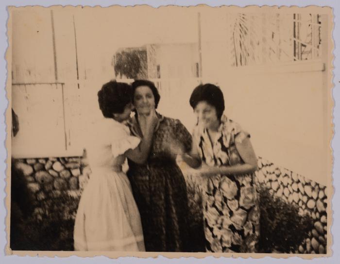 Naela Nakkarah, Her Aunt Salma and Daughter Adlai, 1961