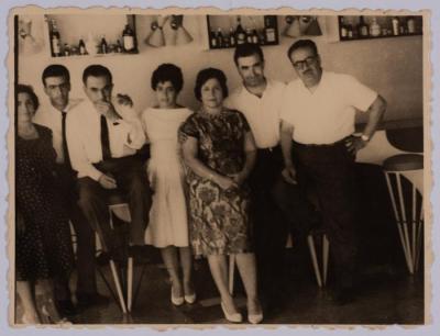 The Nakkarah and Vincenti Families, Cyprus, 1961