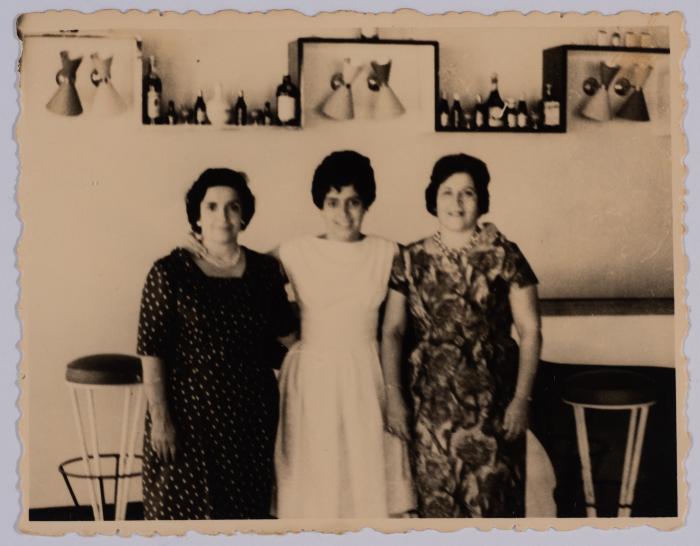  Alice, Naela Nakkarah and Salma Vincenti, Cyprus, 1961