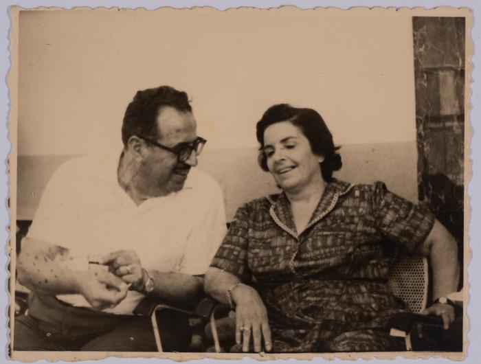 Hanna Nakkarah and Salma Bahou, Cyprus, 1961