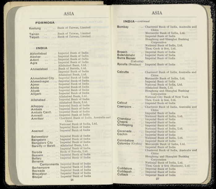 A Booklet by Midland Bank for Musa Alami, 19 October 1946