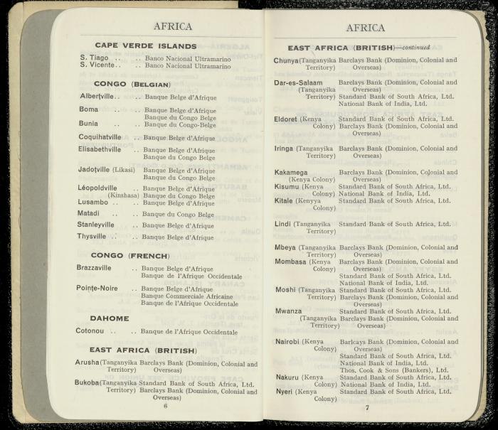 A Booklet by Midland Bank for Musa Alami, 19 October 1946