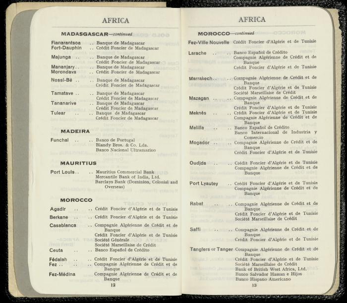 A Booklet by Midland Bank for Musa Alami, 19 October 1946