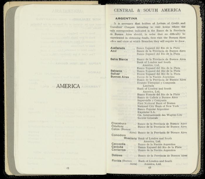 A Booklet by Midland Bank for Musa Alami, 19 October 1946