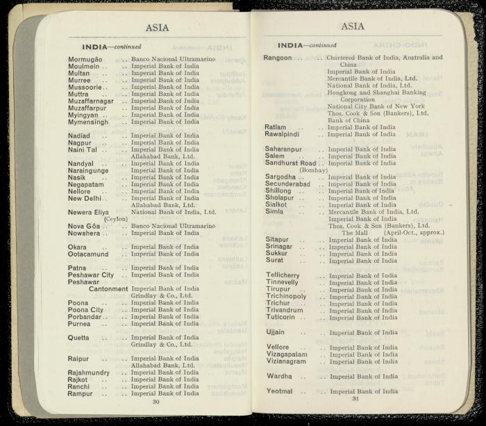 A Booklet by Midland Bank for Musa Alami, 19 October 1946