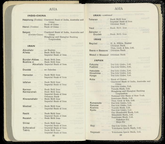 A Booklet by Midland Bank for Musa Alami, 19 October 1946
