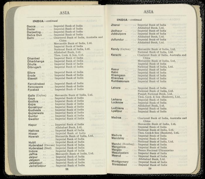 A Booklet by Midland Bank for Musa Alami, 19 October 1946