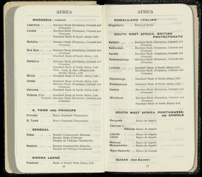 A Booklet by Midland Bank for Musa Alami, 19 October 1946