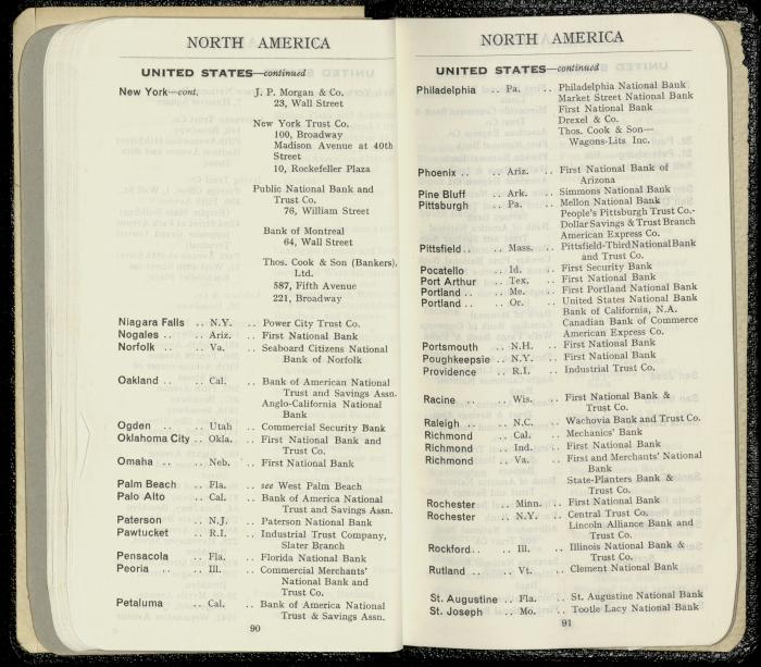 A Booklet by Midland Bank for Musa Alami, 19 October 1946