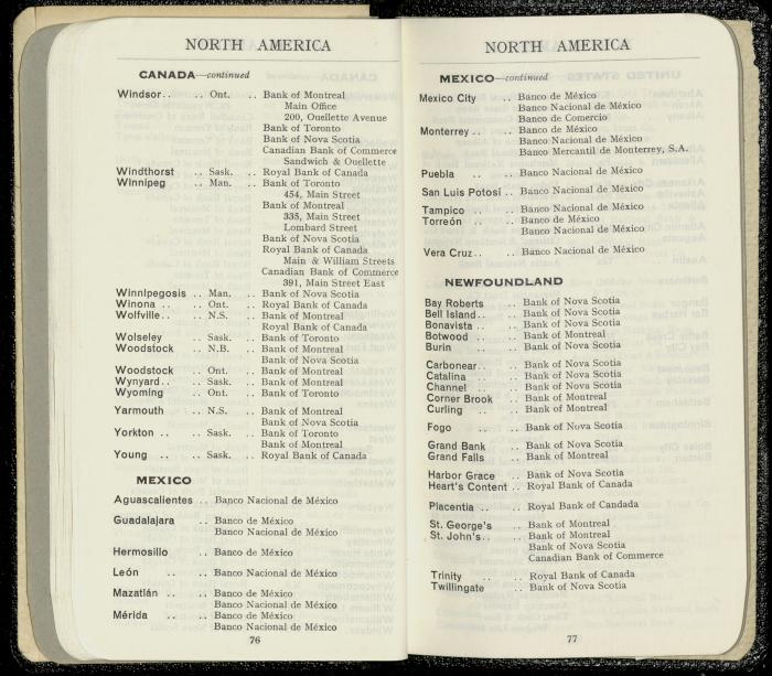 A Booklet by Midland Bank for Musa Alami, 19 October 1946