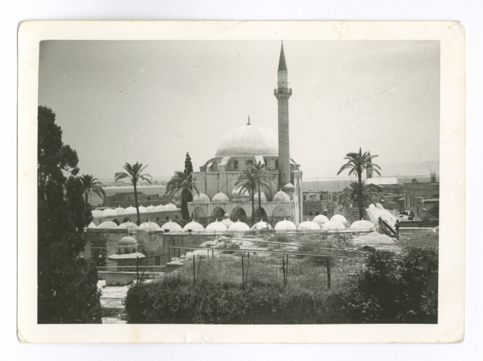 Al-Jazzar Mosque in Acre Seen from the Window of the Acre Prison