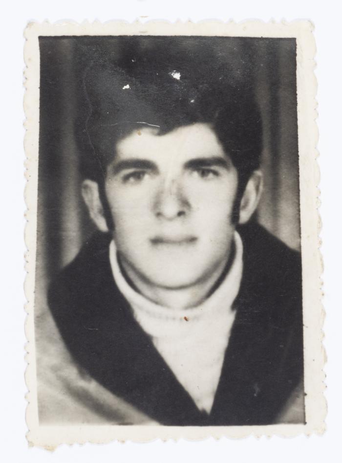 A Portrait of Hussein Ibregeith,  Beit Ummar- Hebron 
