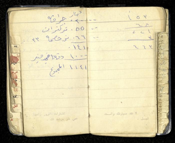 Agenda for Mohammad Ibregeith, Beit Ummar