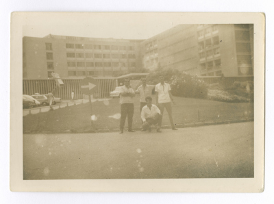 ʿali Issa ʿubayd with Friends on a Trip