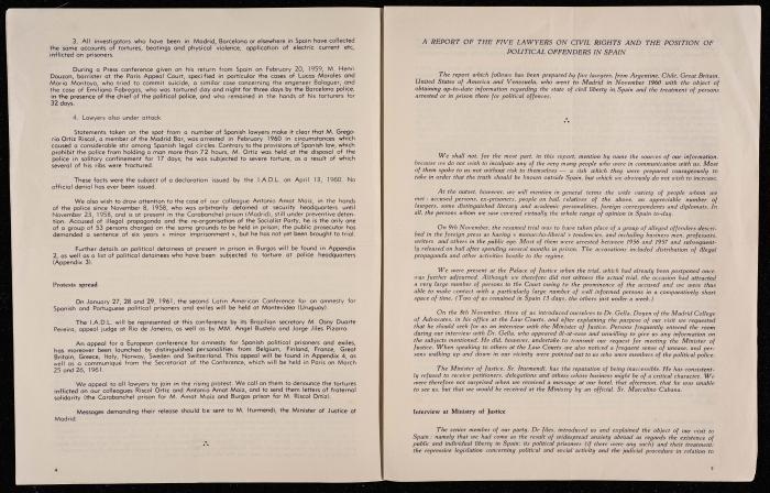 ملخص مؤتمر رابطة الحقوقيين الديمقراطيين العالمية، 1961