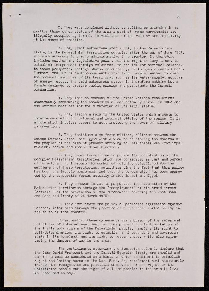 A Symposium for the International Association of Democratic Lawyers, Paris, 1979