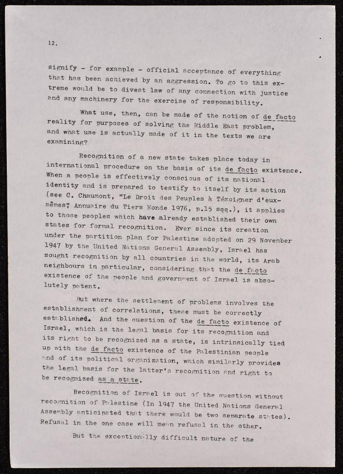 A Document on the Camp David Accords, 1978 