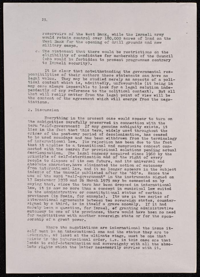 A Document on the Camp David Accords, 1978 