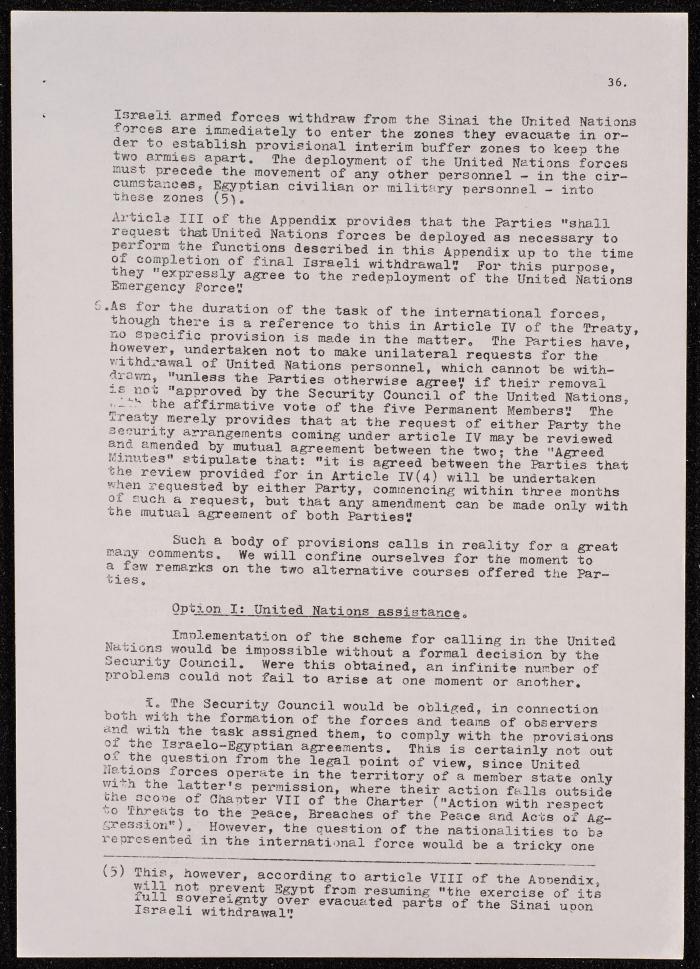 A Document on the Camp David Accords, 1978 