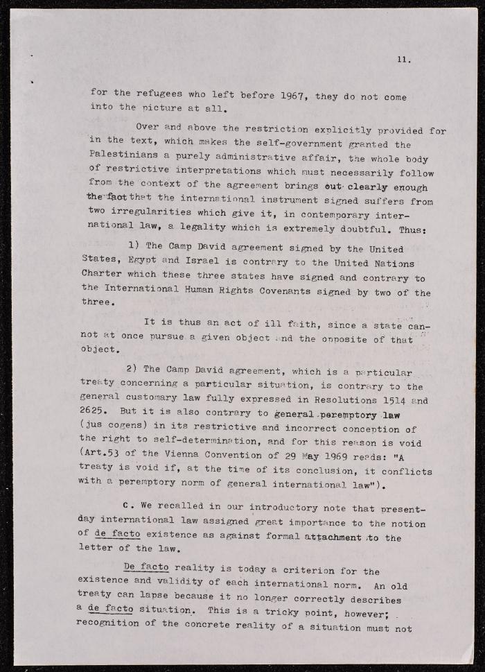 A Document on the Camp David Accords, 1978 