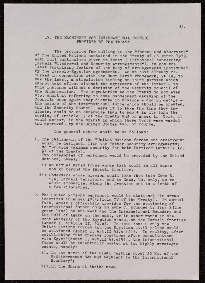 A Document on the Camp David Accords, 1978 