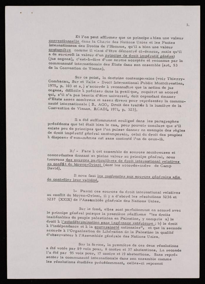 A Document on the Camp David Accords and International Law, 1978
