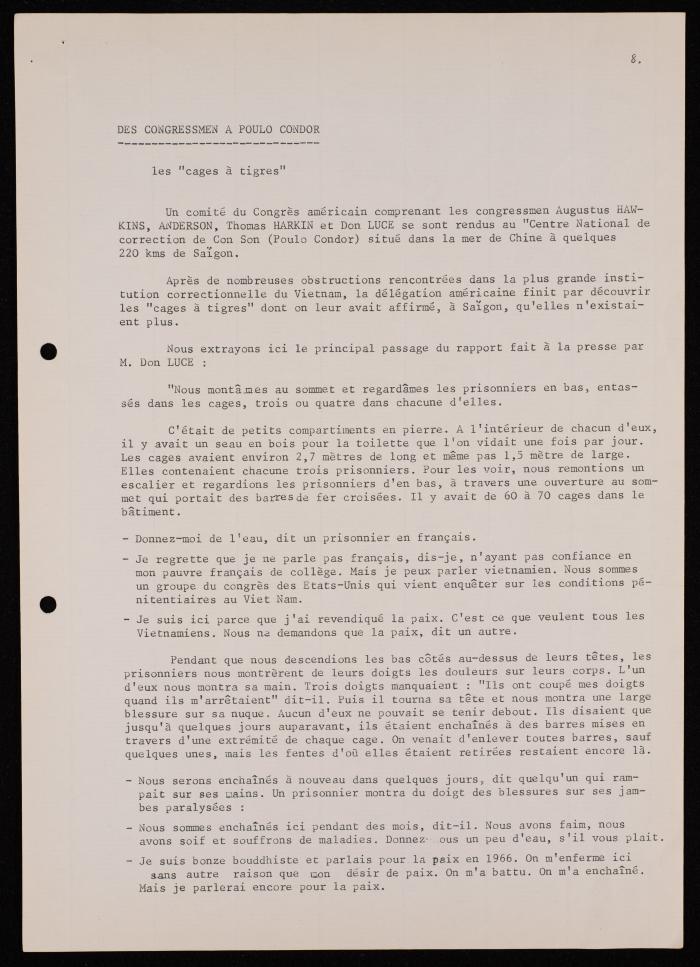 المؤتمر الدولي حول ضحايا التعذيب، 1971