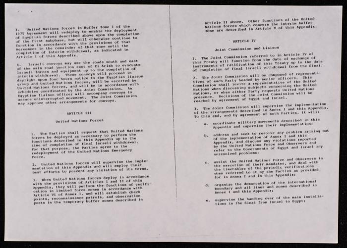 A Copy of the Camp David Accords, 17 September 1978