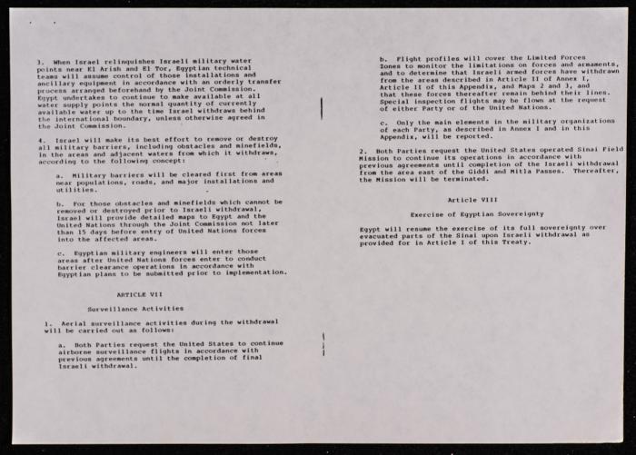A Copy of the Camp David Accords, 17 September 1978