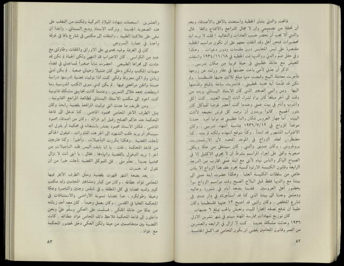 Hanna Nakkara, a Biography by Hanna Ibrahim, 1985