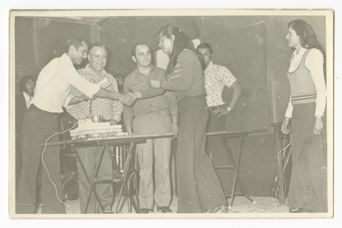 ʿabdel-ʿaziz Misk During an Honouring Ceremony for the Winning Team of the C/C Competition 