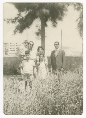 A Photograph of a Family in Nature