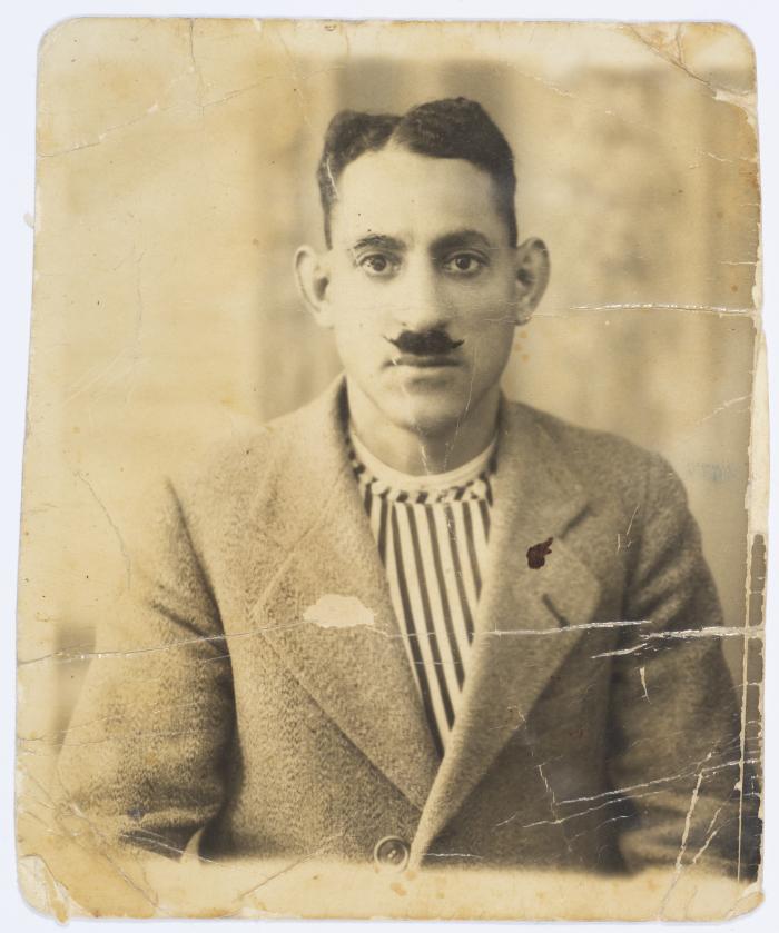 A Portrait of Saeed Abdullah, Jerusalem, the late 1920's-early 1930's 