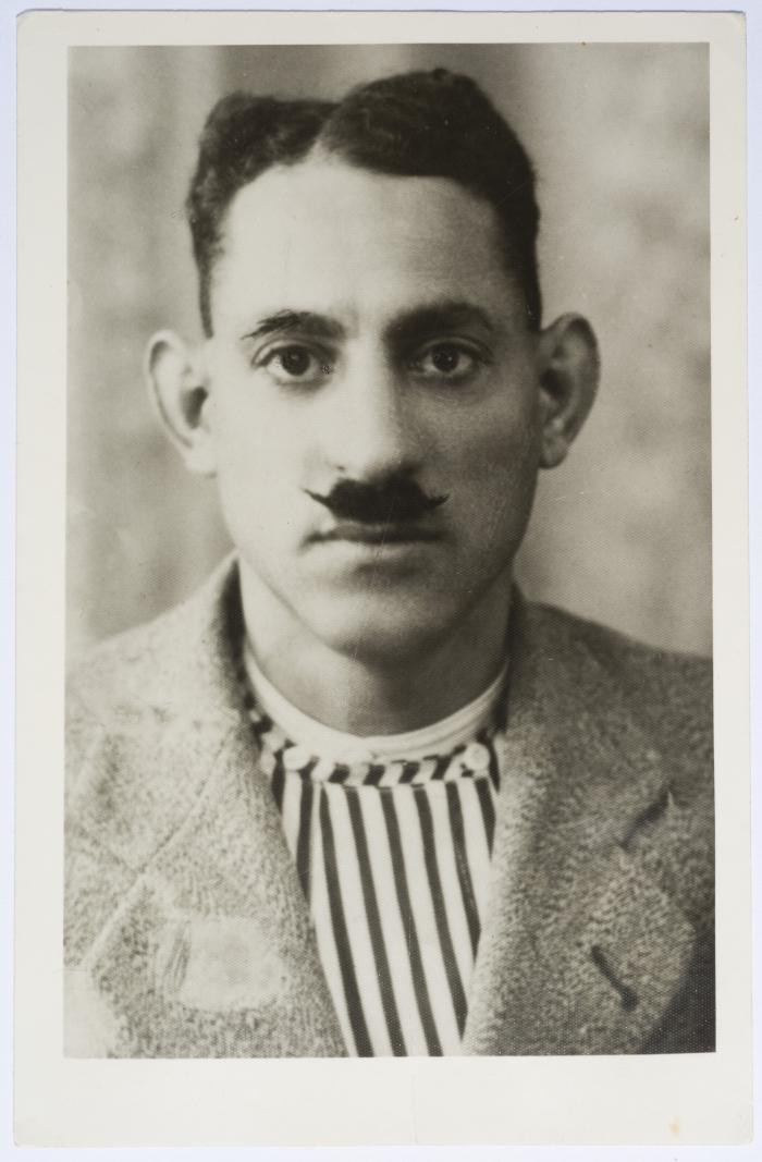 A Portrait of Saeed Abdullah, Jerusalem, the late 1920's-early 1930's 