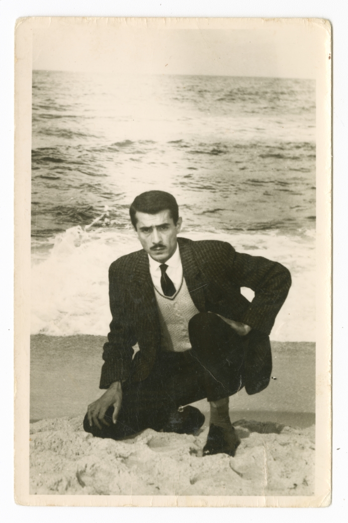 ʿabdel-ʿaziz Misk on a Teachers' Trip to the Gaza Beach 