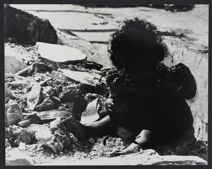 A Toddler in a Palestinian Refugee Camp, Lebanon, 1980- 1989