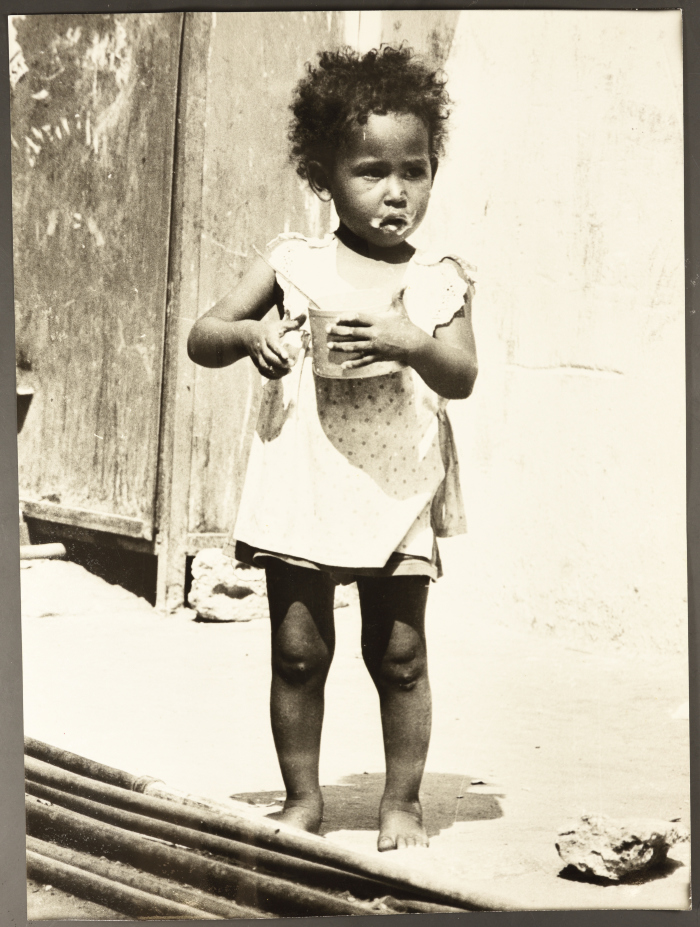 A Palestinian Refugee Child, Sabra Neighborhood, 1980 -1989