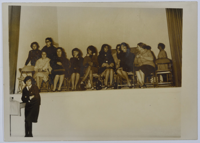 A Delegation of Kuwaiti Scout Guides, Ramallah, 1962