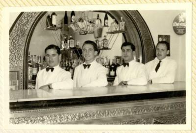 Mohammad Jadallah with Colleagues in Jerusalem, 1961	