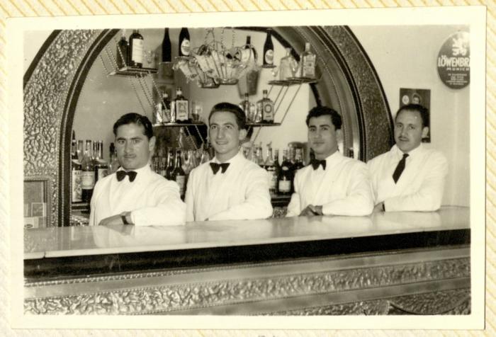 Mohammad Jadallah with Colleagues in Jerusalem, 1961	