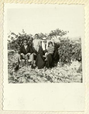 The Jadallah Family, Sur Baher-Jerusalem, 1941