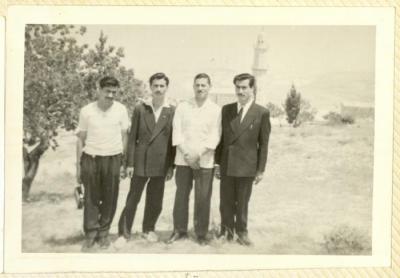 Mohammad Jadalla with Friends,  Sur Baher,1961