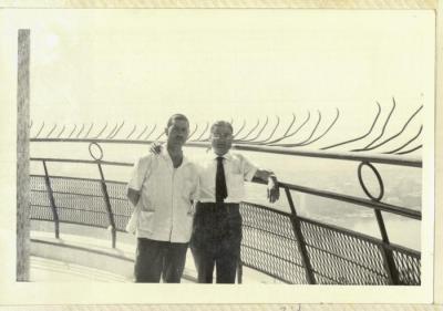 Mohammad Jadallah and Aahed abu el-Haj, Cairo, 1964 